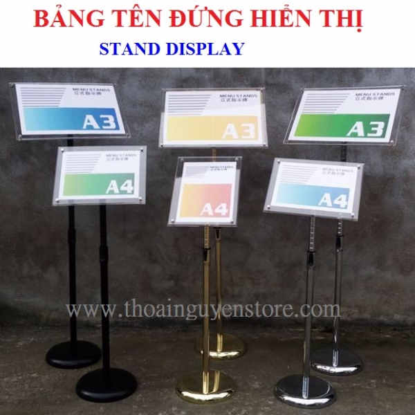 Bảng tên đứng độc lâp